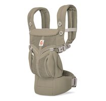 Marsupiu Ergobaby Omni 360, Mesh Soft Olive, Culoare: Verde  - ExclusivMAG.ro