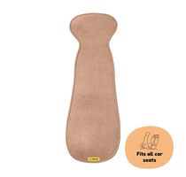 Protectie Antitranspiratie Scaun Auto GR 2-3 BBC, Tuscany, Aeromoov, Culoare: Maro  - ExclusivMAG.ro