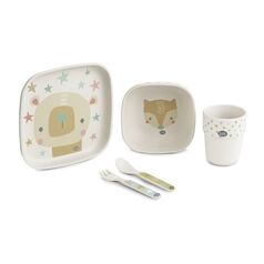 Set harnire 5 piese din bamboo by Jane