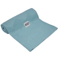 Paturica din Bambus, Eko, 80x100 cm, Carouri, Turcoaz, Culoare: Turquoise