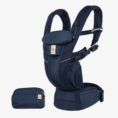 Marsupiu OMNI Breeze Midnight Blue Ergobaby, Culoare: Albastru