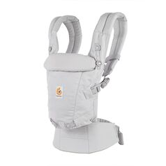 Marsupiu Ergobaby Adapt Soft Touch Cotton Pearl Grey, Culoare: Gri deschis