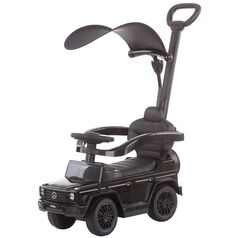 Masinuta de impins Chipolino Mercedes G350 black cu maner si copertina, Culoare: Negru