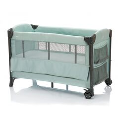 Patut pliabil cu 3 pozitii Mint Fillikid, Culoare: Turquoise