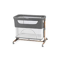 Co-sleeper Momi, Smart Bed 4 in 1 - Grey, Culoare: Gri
