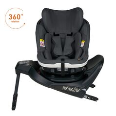 Scaun auto rotativ BeSafe iZi Turn i-Size - Anthracite Mesh, Culoare: Gri, Grupa: 61-105cm (4luni - 4ani)