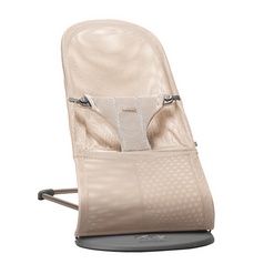 BabyBjorn - Balansoar Bliss Pearly Pink, Mesh, Culoare: Crem