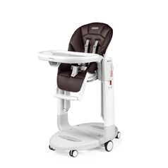 Scaun de masa 3 in 1 Peg Perego Tatamia Follow Me, 0-15 Kg, Cacao, Maro, Culoare: Maro
