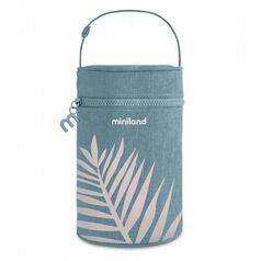 Geanta izoterma Thermibag Terra Palms 700 ml Miniland, Culoare: Turquoise, Cantitate: 700ml