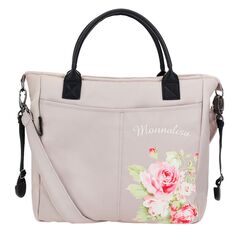 Geanta de infasat Leclerc colectia Monnalisa Birch, Culoare: Crem