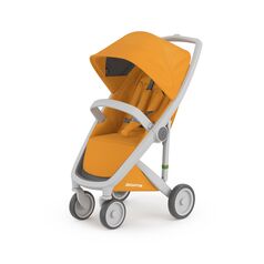 Carucior, Greentom, Classic Upp, 100% Ecologic, Grey Sunflower, Culoare: Galben