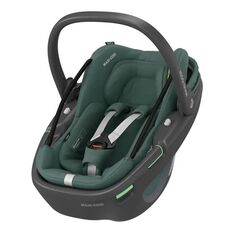Cos Auto I-Size Maxi-Cosi Coral 360 Black Shell ESSENTIAL GREEN, Culoare: Verde inchis, Grupa: 0-13kg (0 luni - 12 luni)