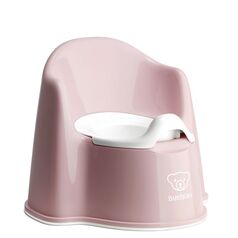 BabyBjorn - Olita cu protectie spate Pottty Chair Powder Pink, Culoare: Roz