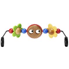 BabyBjorn - Bara de jucarii, Googly eyes – pentru balansoarele BabyBjorn, Culoare: Multicolor
