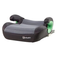 BabyGo - Scaun auto booster i-Size Bursa III, 135-150 cm, Grey, Culoare: Gri, Grupa: 22-36kg (6 ani - 12 ani)