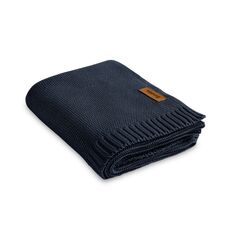 Paturica de bumbac si bambus Sensillo 100x80 cm Granat, Culoare: Albastru