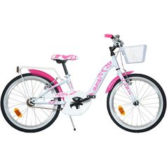 Bicicleta copii Dino Bikes 20' City Smarty alb, Culoare: Alb, Dimensiuni: 20 inch