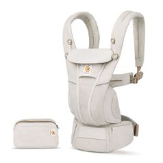 Marsupiu Omni Breeze Natural Beige Ergobaby, Culoare: Bej