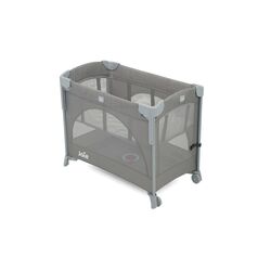 Joie - Patut pliant pentru cosleeping Kubbie Foggy Gray, Culoare: Gri, Dimensiuni: 95x65