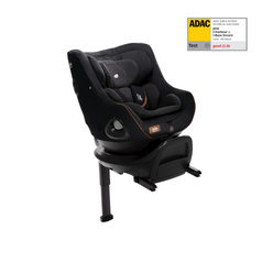 Set scaun auto rotativ Joie i-Size i-Harbour Signature Eclipse, 40-105 cm + Baza i-Size i-Base Encore, testat ADAC si certificat R129, Culoare: Negru, Grupa: 0-18kg (0 luni - 4 ani)