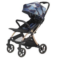 Carucior Avova City Ranger Blue Field, Culoare: Blue
