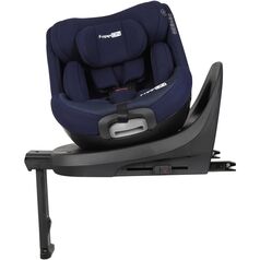 Scaun auto pentru copii, Lotus, Nastere - 125 Cm, Rotire 360° grade, FreeON, Blue, Culoare: Albastru, Grupa: 0-25kg (0 luni - 7 ani)