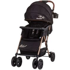 Carucior sport Chipolino April obsidian, Culoare: Negru, Model: sport