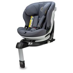 Scaun auto Niki Kid Asphalt, grup 1/2/3, 9-36kg Storchenmühle, Culoare: Gri, Grupa: 9-36kg (9 luni - 12 ani)