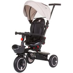 Tricicleta pliabila Chipolino Quick Fold cu sezut reversibil sand, Culoare: Crem