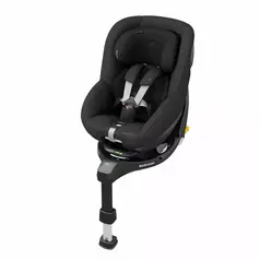 Scaun Auto I-Size Maxi-Cosi PEARL 360 PRO + Baza Auto FAMILYFIX 360 PRO AUTHENTIC BLACK, Culoare: Negru, Grupa: 61-105cm (4luni - 4ani)