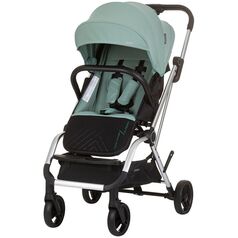 Carucior Chipolino Twister pastel green cu sezut rotativ, Culoare: Verde, Model: sport
