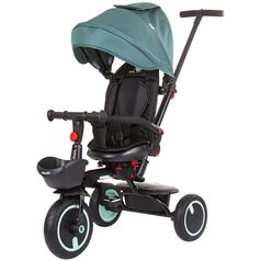 Tricicleta pliabila Chipolino Quick Fold cu sezut reversibil aloe, Culoare: Albastru