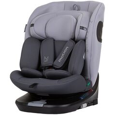 Scaun auto Chipolino Motion I-Size 40-150 cm granite cu sistem Isofix, Culoare: Gri, Grupa: 0-36kg (0 luni - 12 ani)