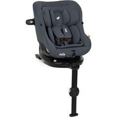 Joie - Scaun auto i-Pivot 360° Dark Slate, 40-105 cm, certificat R129, Culoare: Albastru, Grupa: 0-18kg (0 luni - 4 ani)