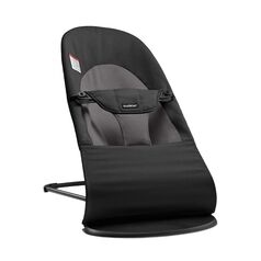 BabyBjorn - Balansoarul Balance Soft Black/Dark Gray, Tesatura, Culoare: Gri/Negru