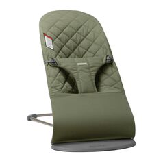 BabyBjorn - Balansoar Bliss Dark Green din tesatura matlasata cu aspect Clasic, Culoare: Verde inchis