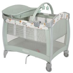 Patut Graco Contour Electra Up Away, Culoare: Verde, Dimensiuni: 105x70