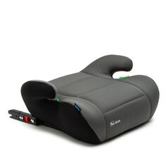 Inaltator auto Juju Jazzy Booster i-Size ISOFIX, Negru-Gri, Culoare: Negru/Gri, Grupa: 22-36kg (6 ani - 12 ani)