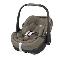 Scaun Auto I-Size Maxi-Cosi PEBBLE 360 PRO2 TWILLIC TRUFFLE, Culoare: Crem, Grupa: 0-13kg (0 luni - 12 luni)