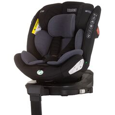 Scaun auto Chipolino Tourino I-Size 40-150 cm obsidian cu sistem Isofix, Culoare: Negru, Grupa: 0-36kg (0 luni - 12 ani)