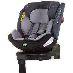 Scaun auto Chipolino Tourino I-Size 40-150 cm grey mix cu sistem Isofix, Culoare: Gri/Negru, Grupa: 0-36kg (0 luni - 12 ani)