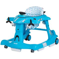 Premergator Chipolino Airplane 3 in 1 blue, Culoare: Albastru