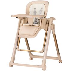 Scaun de masa Chipolino Super Chef 2 in 1 tiramisu, Culoare: Crem