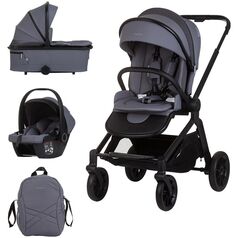 Carucior Chipolino Magnum 3 in 1 anthracite, Culoare: Gri, Model: 3 in 1