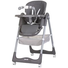 Scaun de masa Chipolino First Spoon ash grey, Culoare: Gri