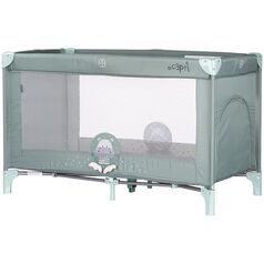 Patut pliabil Chipolino Capri Hippo green, Culoare: Verde, Dimensiuni: 120x60