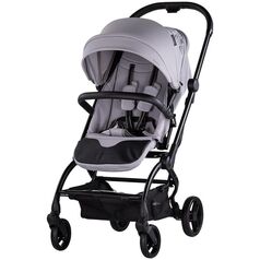 Carucior sport Chipolino Revolut cu sezut rotativ cloud grey, Culoare: Gri, Model: sport