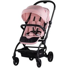 Carucior sport Chipolino Revolut cu sezut rotativ pink marshmallow, Culoare: Roz, Model: sport