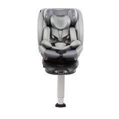 Scaun auto cu ISOFIX Kidwell GoCar, grupa 40-135 cm, i-Size, omologare R129 - Gri, Culoare: Gri, Grupa: 0-36kg (0 luni - 12 ani)