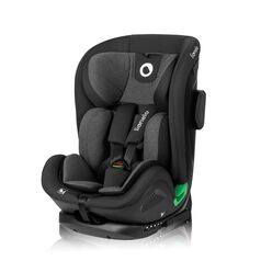 Scaun auto, Lionelo, Harper i-Size, Isofix, 9-36 kg, 76-150 cm, Conform cu ECE R129, Gri